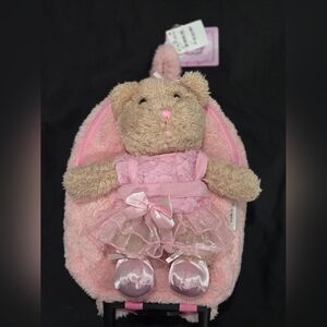 'Trolley - Ballet Bear' Rolling Backpack